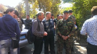 В Одессе заминирован бизнес-центр (фото)