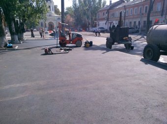Власти Одессы отчитываются о капитальном ремонте улицы Церковной (фото)