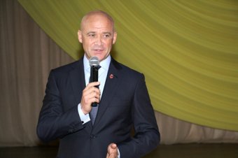 В обновленном сквере Партизанской славы чествовали участников партизанского движения