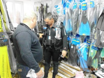 Новое водолазное оборудование получили одесские спасатели