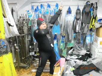 Новое водолазное оборудование получили одесские спасатели