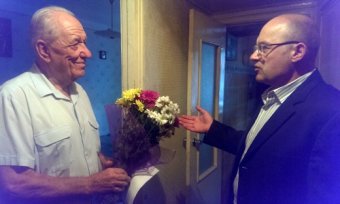В Приморском районе Одессы чествовали участников партизанского движения (фото)