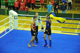Наши тайбоксеры достойно выступают на Чемпионате Европы (фото)