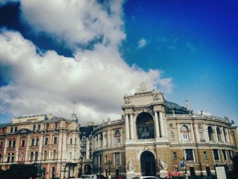 Осенняя рапсодия Одессы (фото)