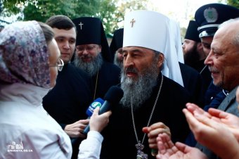Митрополит Киевский и всея Украины Онуфрий совершил всенощное бдение в Свято-Успенском патриаршем Одесском мужском монастыре (фото)