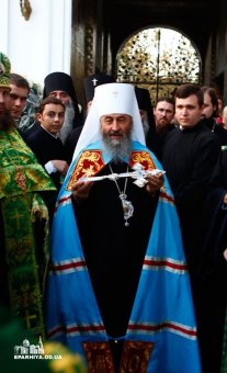 Митрополит Киевский и всея Украины Онуфрий совершил всенощное бдение в Свято-Успенском патриаршем Одесском мужском монастыре (фото)