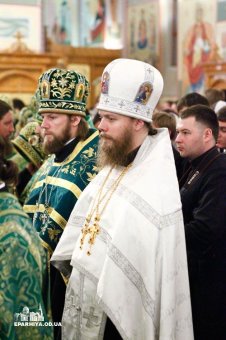 Митрополит Киевский и всея Украины Онуфрий совершил всенощное бдение в Свято-Успенском патриаршем Одесском мужском монастыре (фото)
