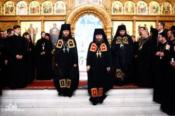 Митрополит Киевский и всея Украины Онуфрий совершил всенощное бдение в Свято-Успенском патриаршем Одесском мужском монастыре (фото)