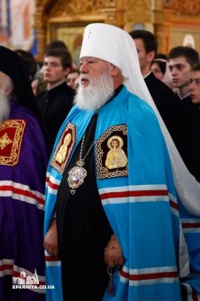 Митрополит Киевский и всея Украины Онуфрий совершил всенощное бдение в Свято-Успенском патриаршем Одесском мужском монастыре (фото)