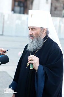 Блаженнейший митрополит Онуфрий совершил заупокойное богослужение на Куликовом поле у Дома Профсоюзов (фото)
