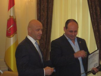 Мэр Одессы встретил национальную сборную Украины по тайскому боксу