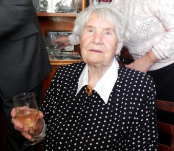 Одесситка Надежда Ивановна Сазонова отметила 100-летний юбилей