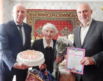 Одесситка Надежда Ивановна Сазонова отметила 100-летний юбилей
