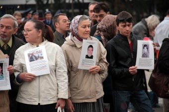 Пять месяцев спустя: На Куликовом поле прошёл траурный митинг (фото)