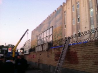Одесские власти освобождают город от незаконных рекламных конструкций (фото)