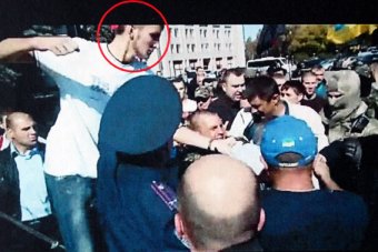 Милиция просит помочь установить личности виновников избиения Шуфрича (фото, видео)