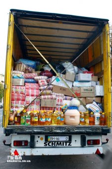 Одесская епархия отправила вторую партию помощи на восток