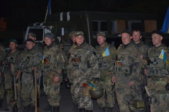 Из зоны АТО вернулись одесские пограничники (фото)