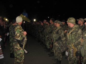 Из зоны АТО вернулись одесские пограничники (фото)