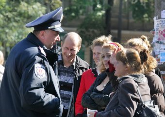 Куликово поле снова «заминировали» перед массовой акцией (фото)