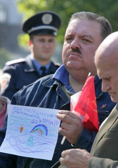 Куликово поле снова «заминировали» перед массовой акцией (фото)