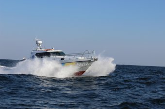 В Одесском заливе прошло испытание новых катеров Госпогранслужбы (фото)