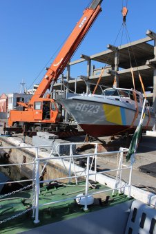 В Одесском заливе прошло испытание новых катеров Госпогранслужбы (фото)