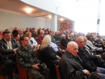 Городской голова встретился с жителями Малиновского района