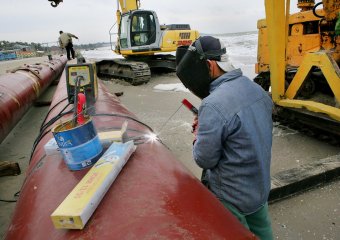 В Одессе стартовали работы по соединению Куяльника с  морем (фото)