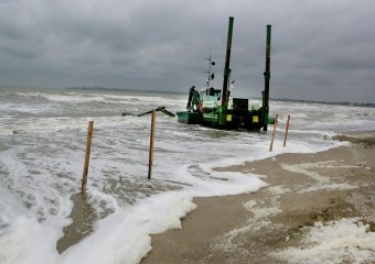 В Одессе стартовали работы по соединению Куяльника с  морем (фото)