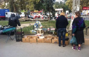В Одессе продолжается борьба со стихийной торговлей (фотоотчет)