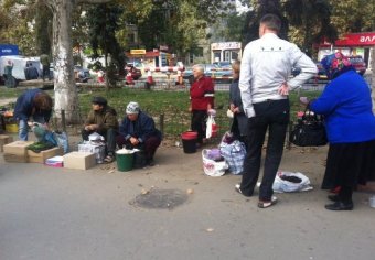 В Одессе продолжается борьба со стихийной торговлей (фотоотчет)