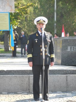 Первокурсники военно-морского лицея в Одессе приняли присягу
