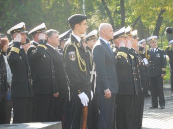 Первокурсники военно-морского лицея в Одессе приняли присягу