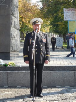Первокурсники военно-морского лицея в Одессе приняли присягу