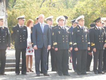Первокурсники военно-морского лицея в Одессе приняли присягу
