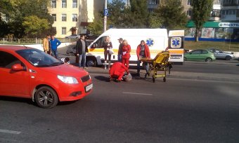 ДТП на Балковской: Внедорожник сбил мужчину и скрылся с места происшествия (фото)