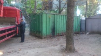 Власти Одессы отчитываются о сносе незаконно установленных гаражей (фото)