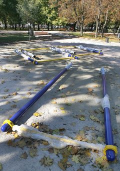 В Одессе продолжается благоустройство зеленых зон (фото)