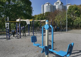 В Одессе продолжается благоустройство зеленых зон (фото)