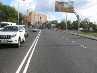 Где в Одессе нанесено более 352 кв. метров дорожной разметки?