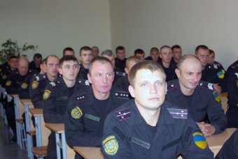 Бойцы одесского «Шторма» досрочно получили специальные звания (фото)