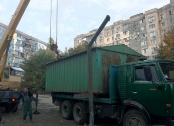 Одесские власти о демонтаже незаконно установленных гаражей (фото)