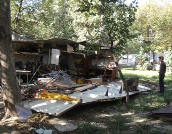 Одесские власти о демонтаже незаконно установленных гаражей (фото)