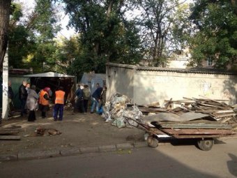 Одесские власти о демонтаже незаконно установленных гаражей (фото)