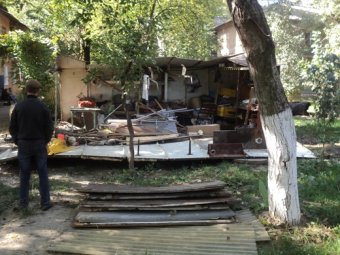 Одесские власти о демонтаже незаконно установленных гаражей (фото)