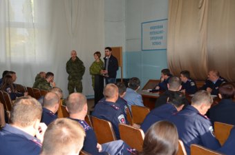 Состоялась встреча бойцов батальона «Киев-1» с измаильскими милиционерами