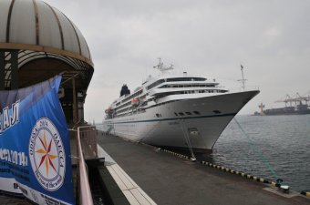 Сегодня в Одесском порту завершился круизный сезон-2014 (фото)