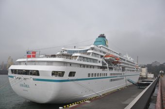 Сегодня в Одесском порту завершился круизный сезон-2014 (фото)