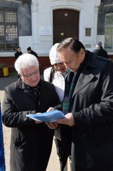 В Одессе за ходом голосования наблюдают члены Международного центра избирательных систем (ICES) (фото)